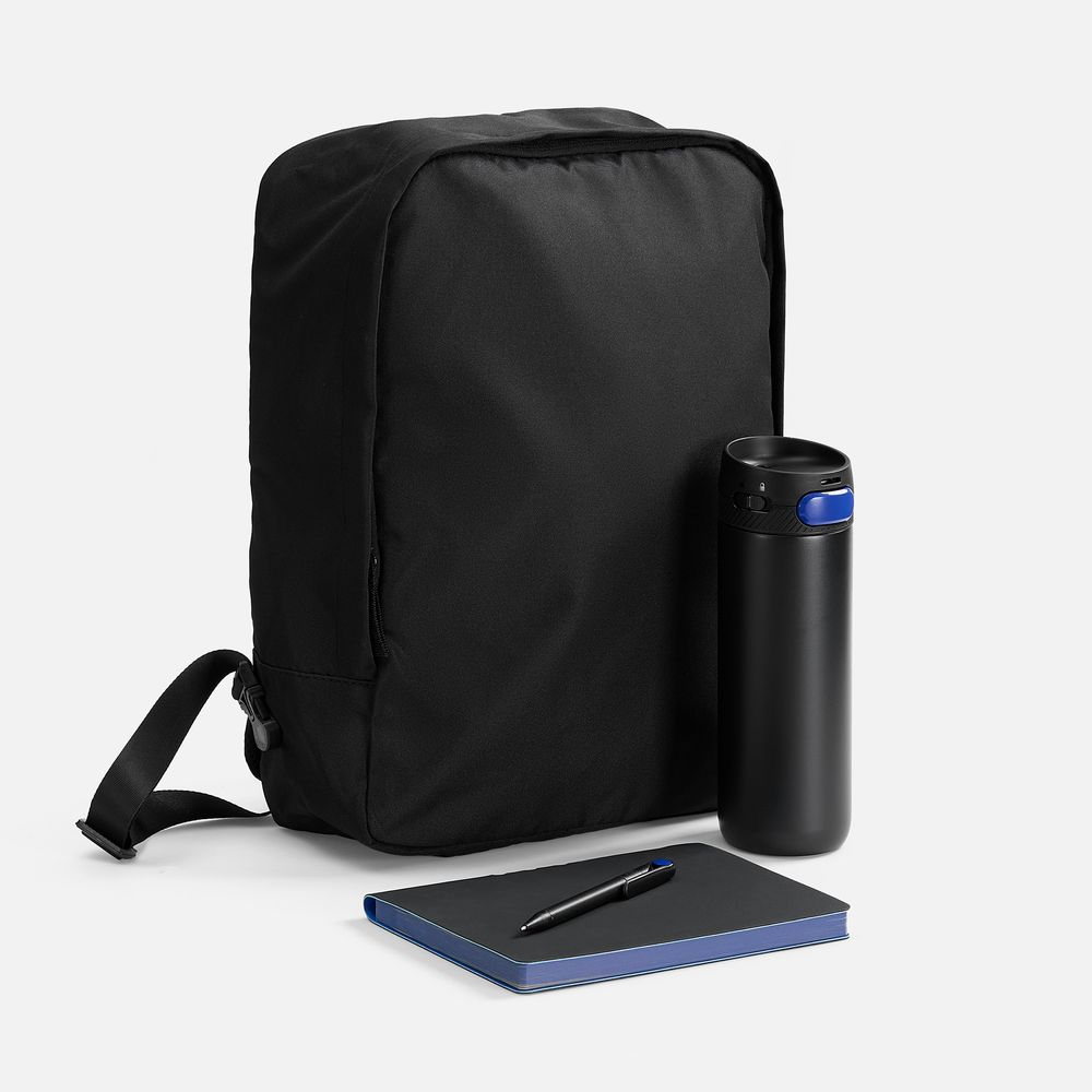 черный с синим