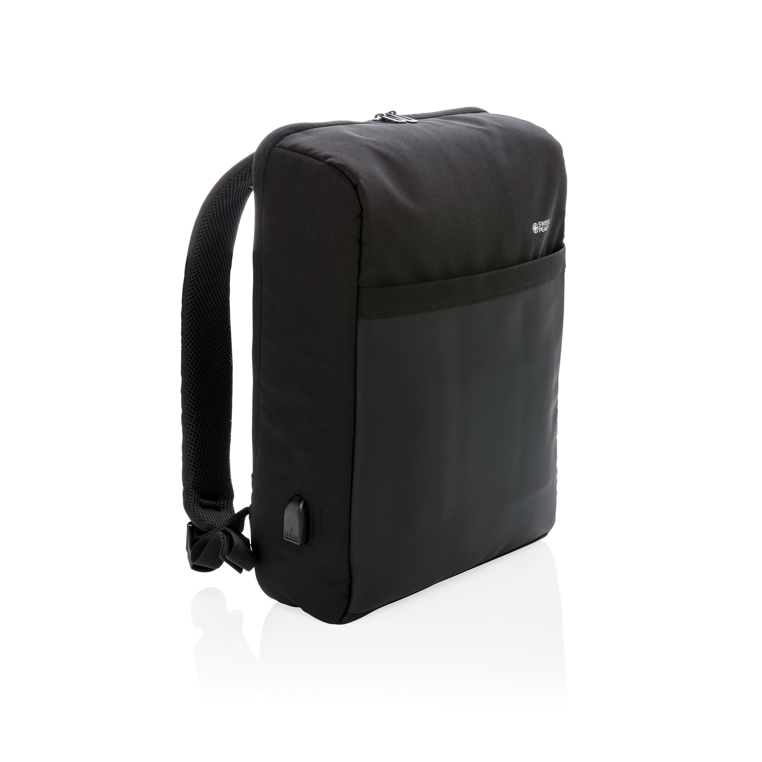 Антикражный рюкзак Swiss Peak 15″  с RFID защитой и разъемом USB