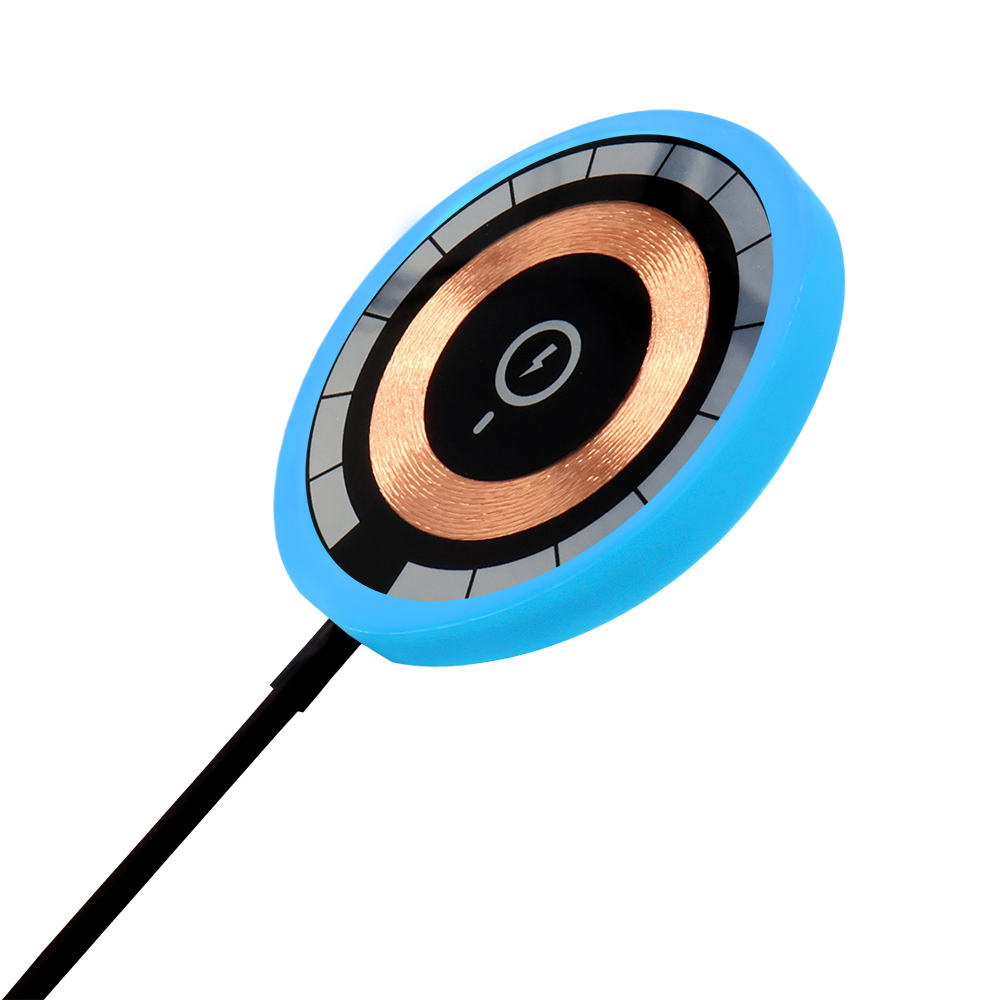 черный/голубой