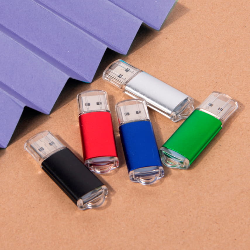 USB flash-карта»Assorti» (8Гб), зеленая, 5, 8х1, 7х0, 8 см