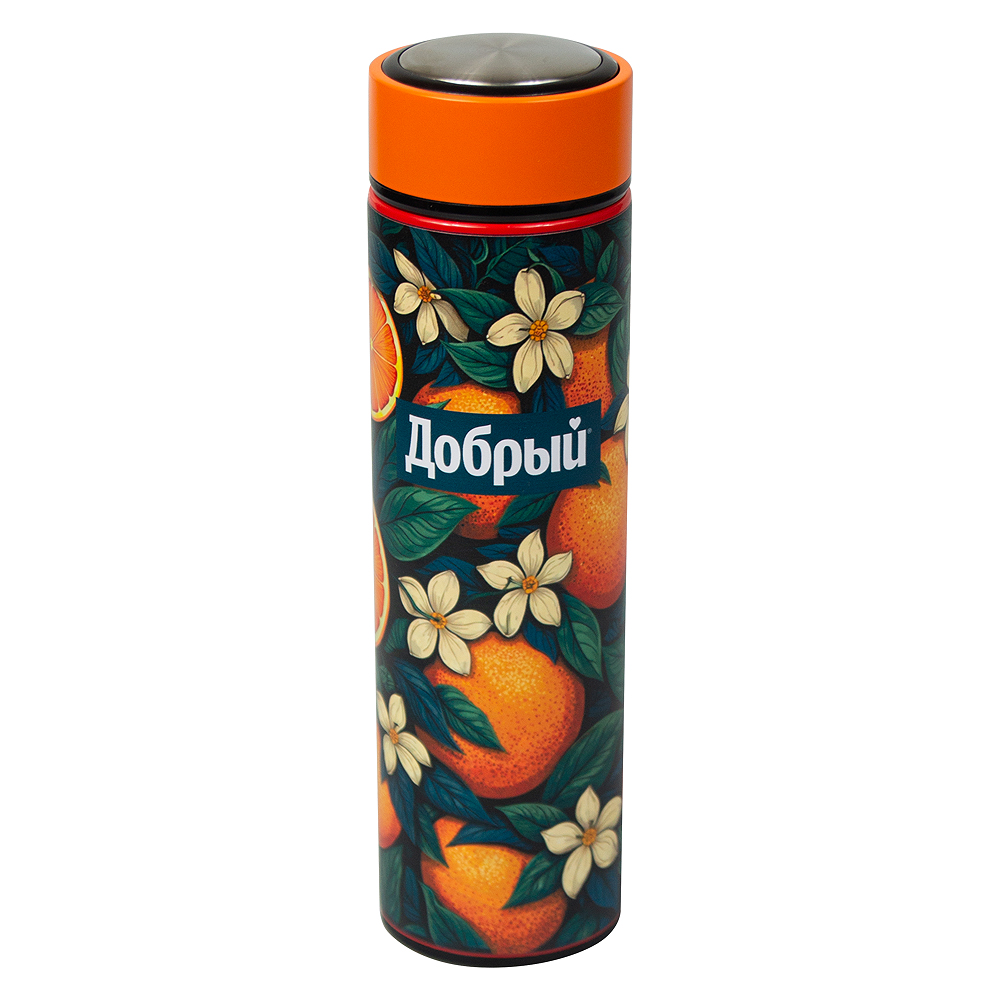 Термос Traveler Print Sample "Добрый" вакуумный