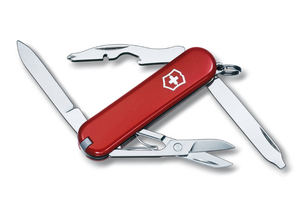 Нож-брелок VICTORINOX Rambler, 58 мм, 10 функций