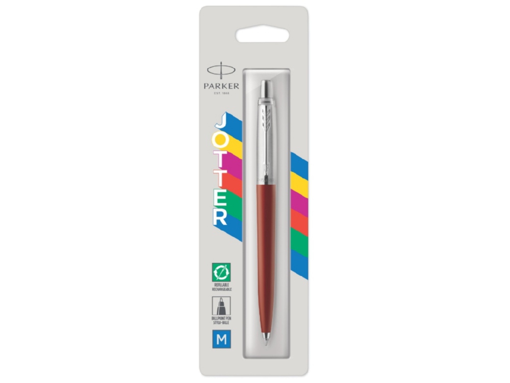 Шариковая ручка Parker Jotter Originals K60 Red CT стержень:M
