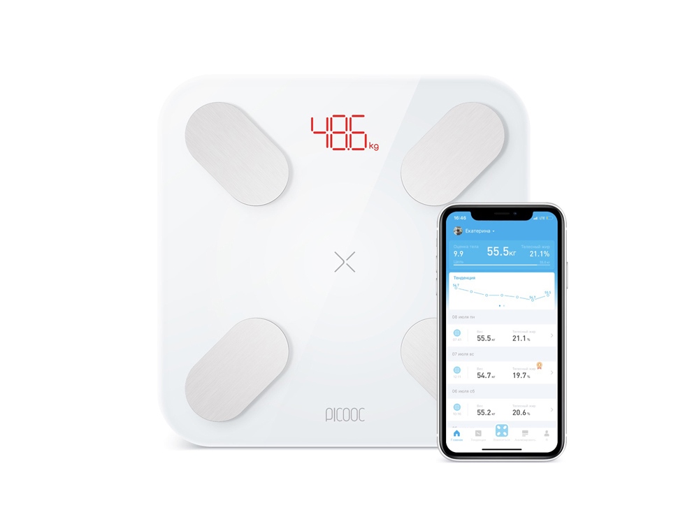 Умные диагностические весы Picooc Mini Pro V2 (6924917717377)