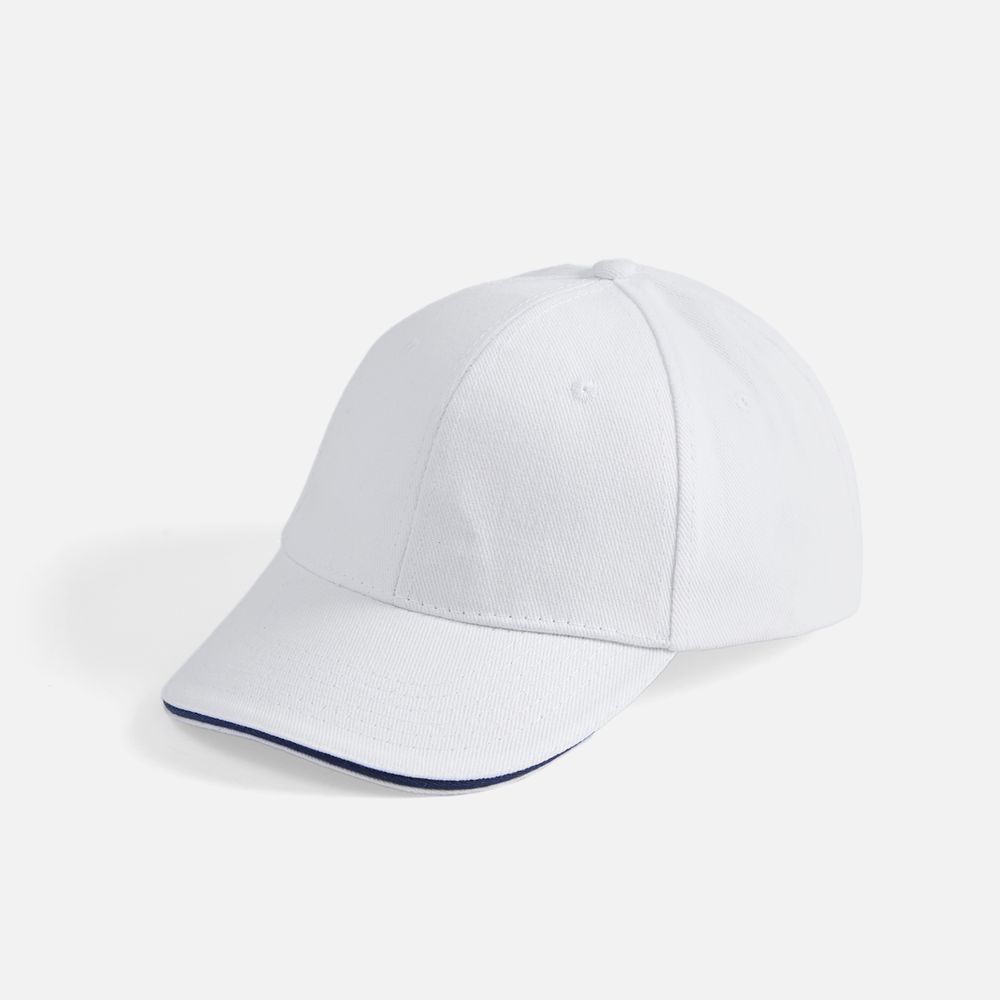 белая с темно-синим