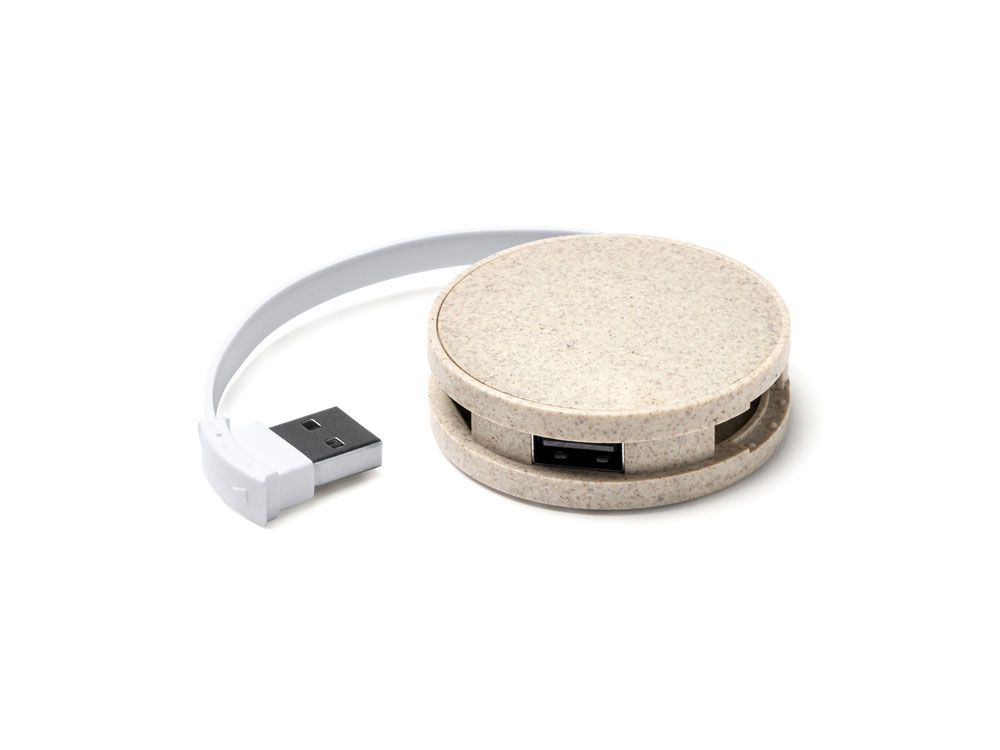 USB-хаб GOSPEK из пшеничного волокна