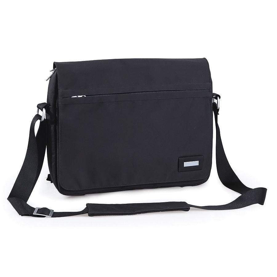 Конференц-сумка"BUSINESS" c шильдом; черный; 33.5×6×26.5 cm; микрофибра