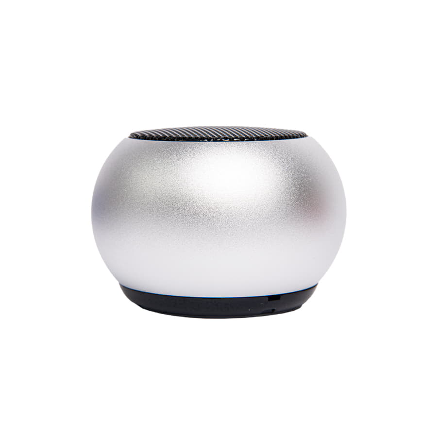 Портативная mini Bluetooth-колонка Sound Burger"Ellipse" серебро