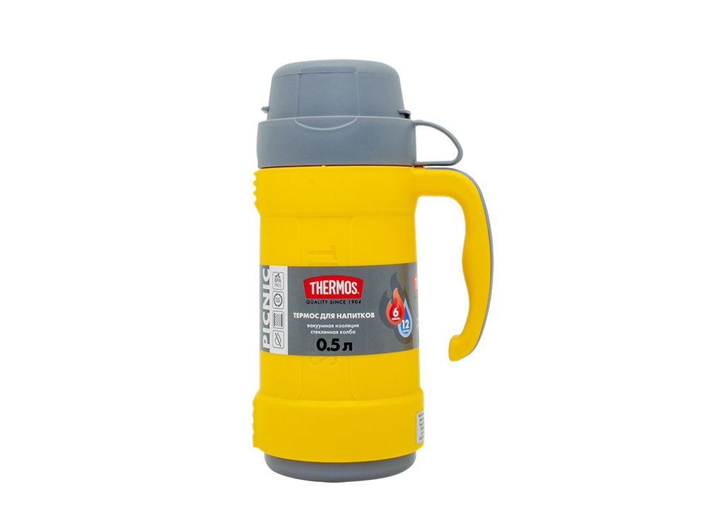Термос со стеклянной колбой тм THERMOS PICNIC 40 Series Yellow 0