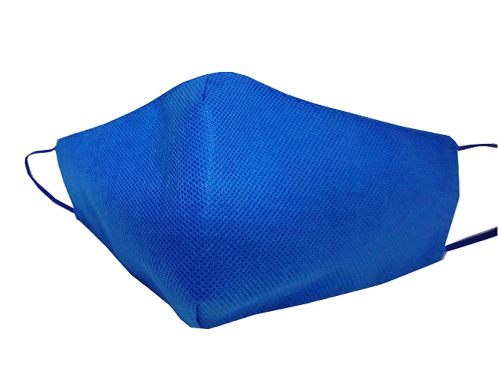 маска- синий, резинки- черный или белый