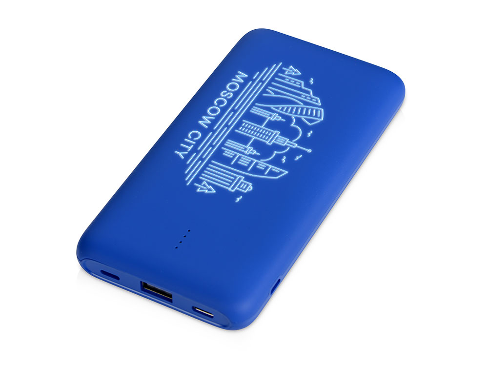 Внешний беспроводной аккумулятор с подсветкой лого Reserve X v.2, 8000 mAh