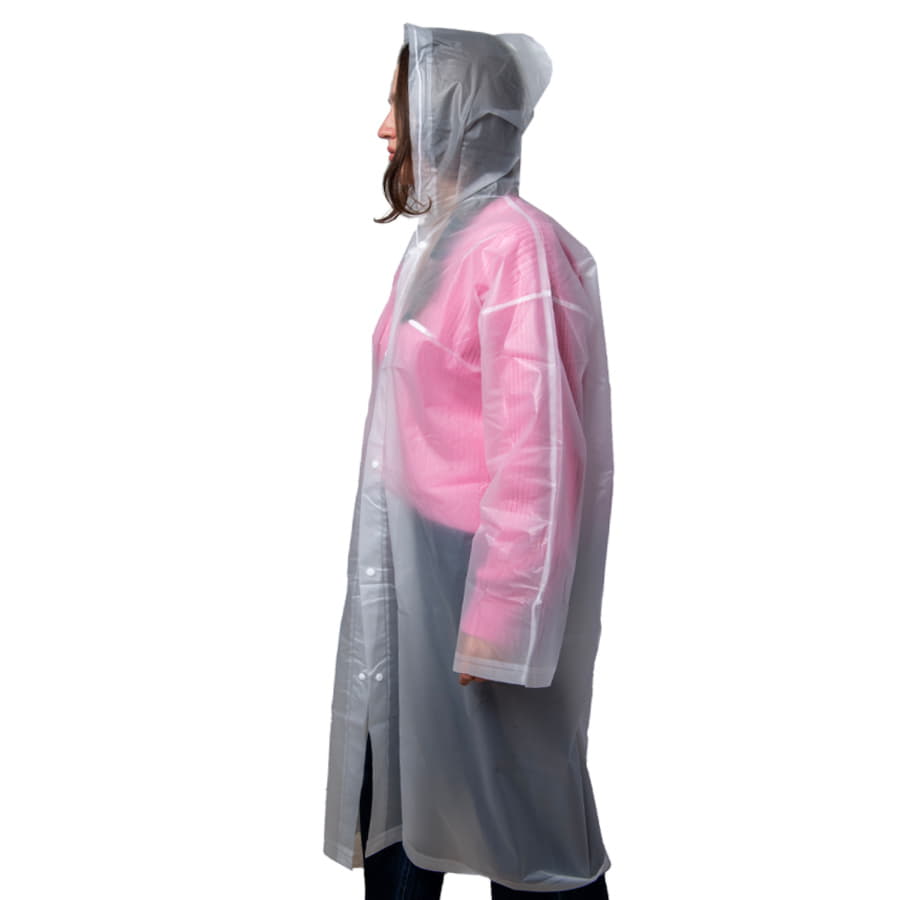 Дождевик"Pure" белого цвета , 68 х 118 см. материал этиленвинилацетат