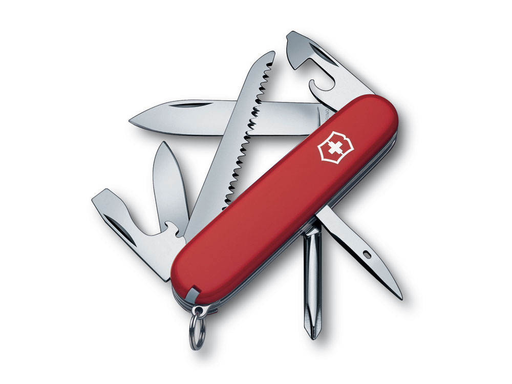 Нож перочинный VICTORINOX Hiker, 91 мм, 13 функций