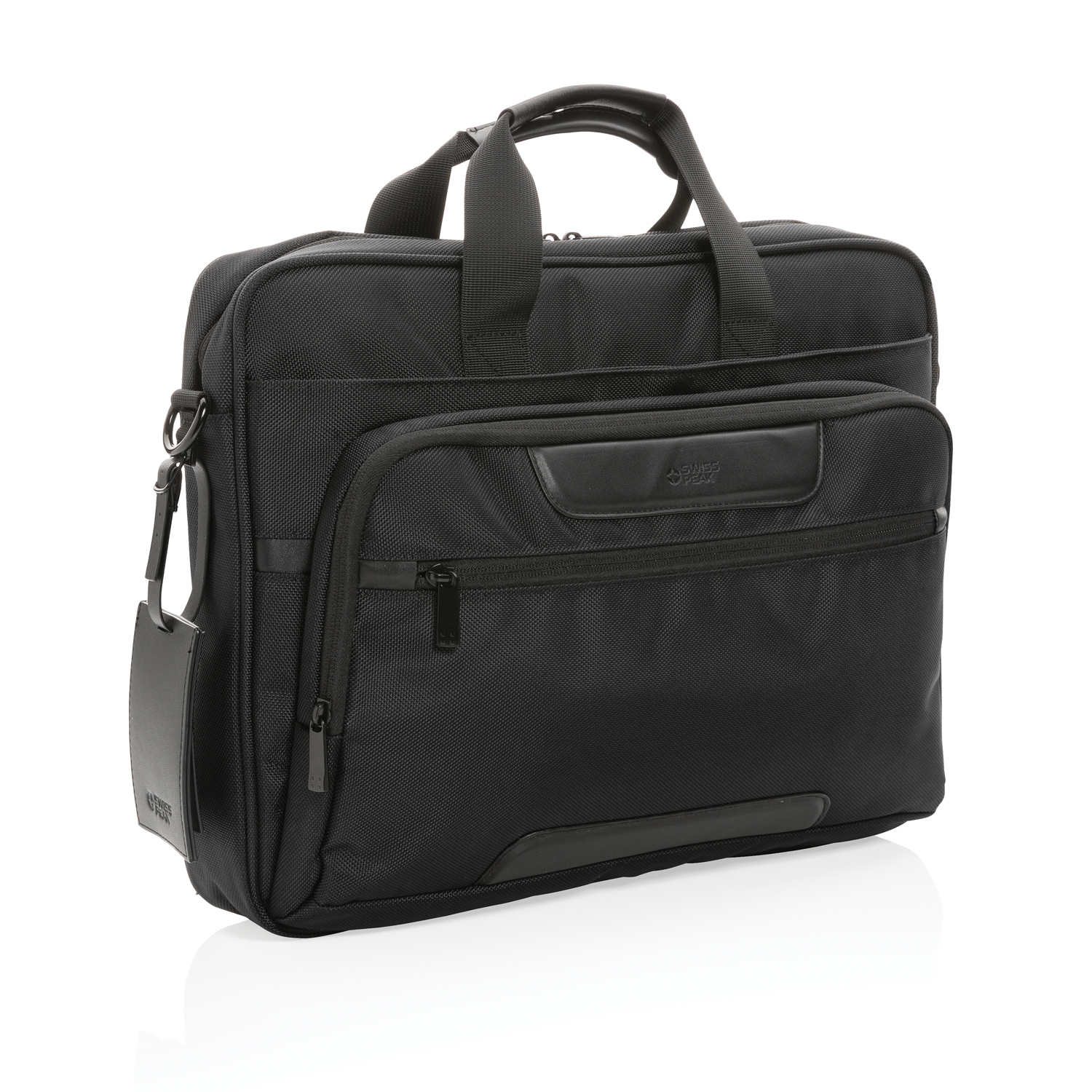 Сумка для ноутбука Swiss Peak Voyager из RPET AWARE™, 15