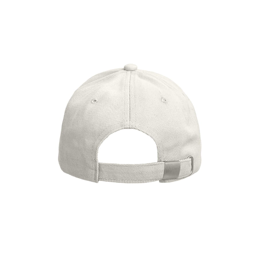 Бейсболка"Boston", 5 клиньев, металлическая застежка; белый; 100% хлопок;плотность 350 г/м2