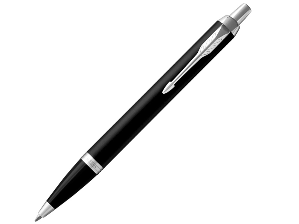 Шариковая ручка Parker IM Mat Black CT лак матовый, стержень: M, цвет чернил: blue