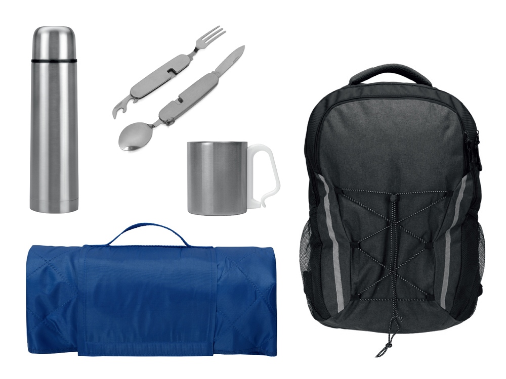 синий, темно-серый