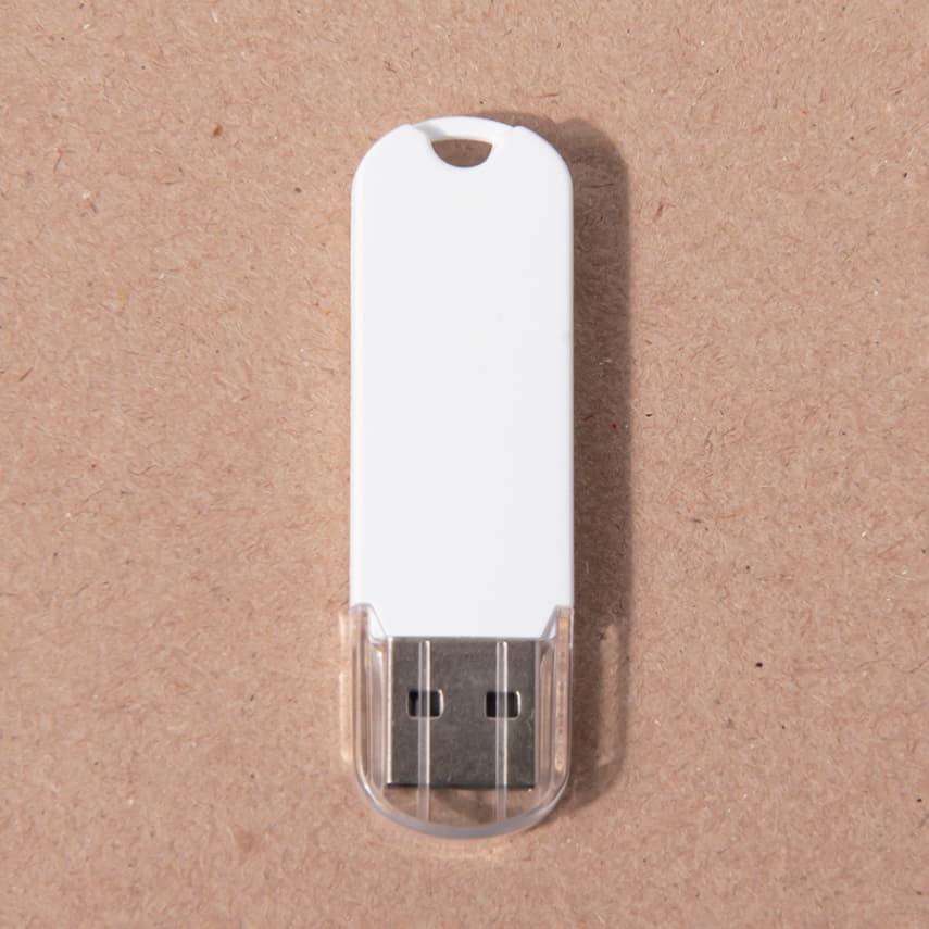 USB flash-карта UNIVERSAL (8Гб), белая, 5, 8х1, 7х0, 6 см