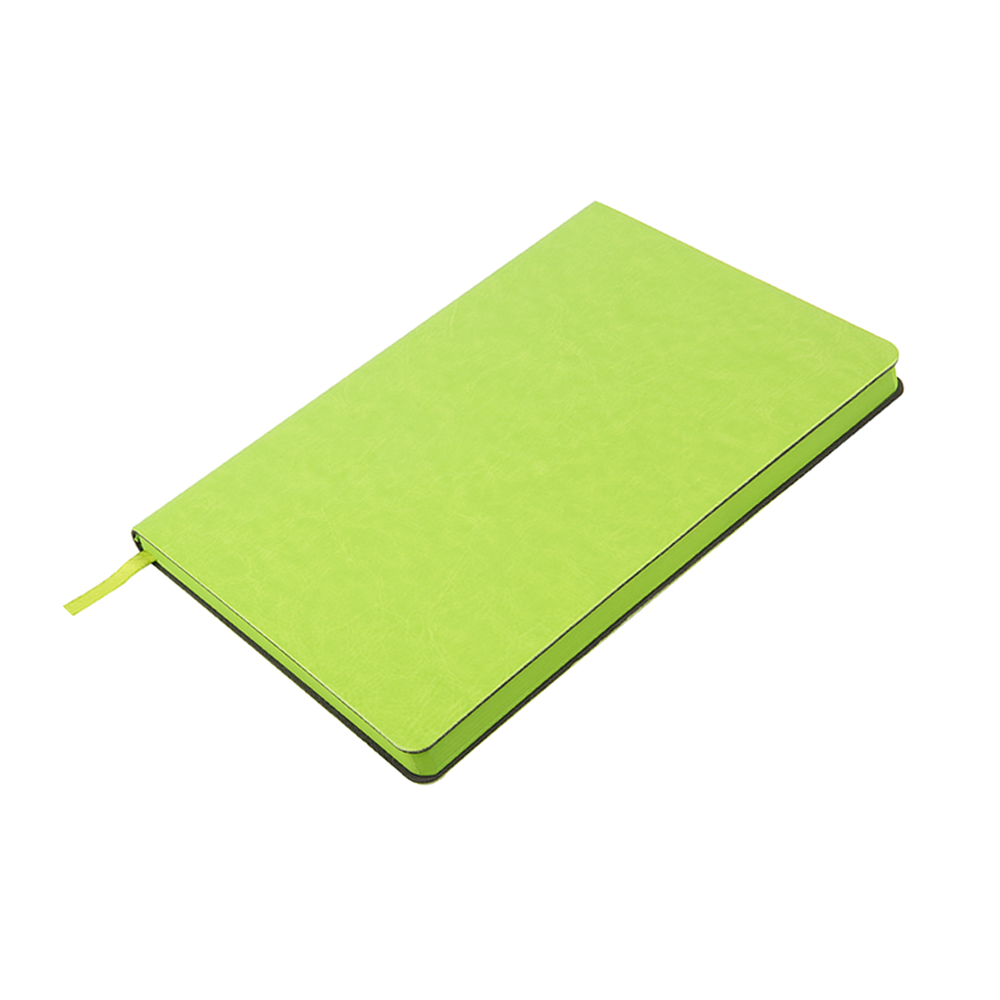 Блокнот A5"Beam" c линованными страницами, зелёный