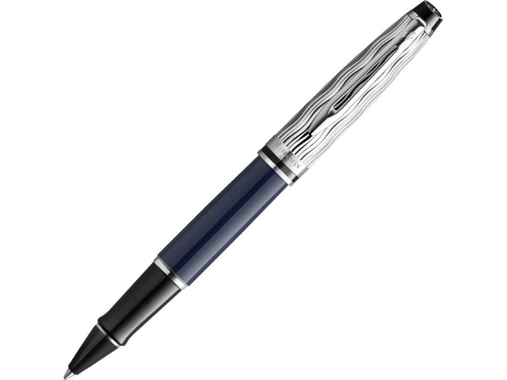 Ручка-роллер Waterman Expert22 SE deluxe Blue CT, цвет: Black