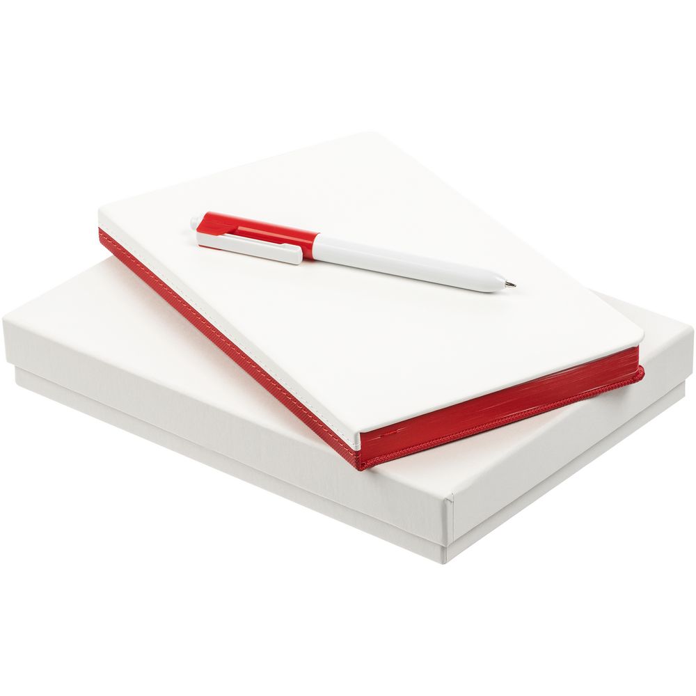 белый с красным