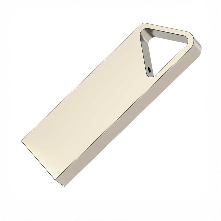 USB flash-карта SPLIT (32Гб), серебристая, 3, 6х1, 2х0, 5 см