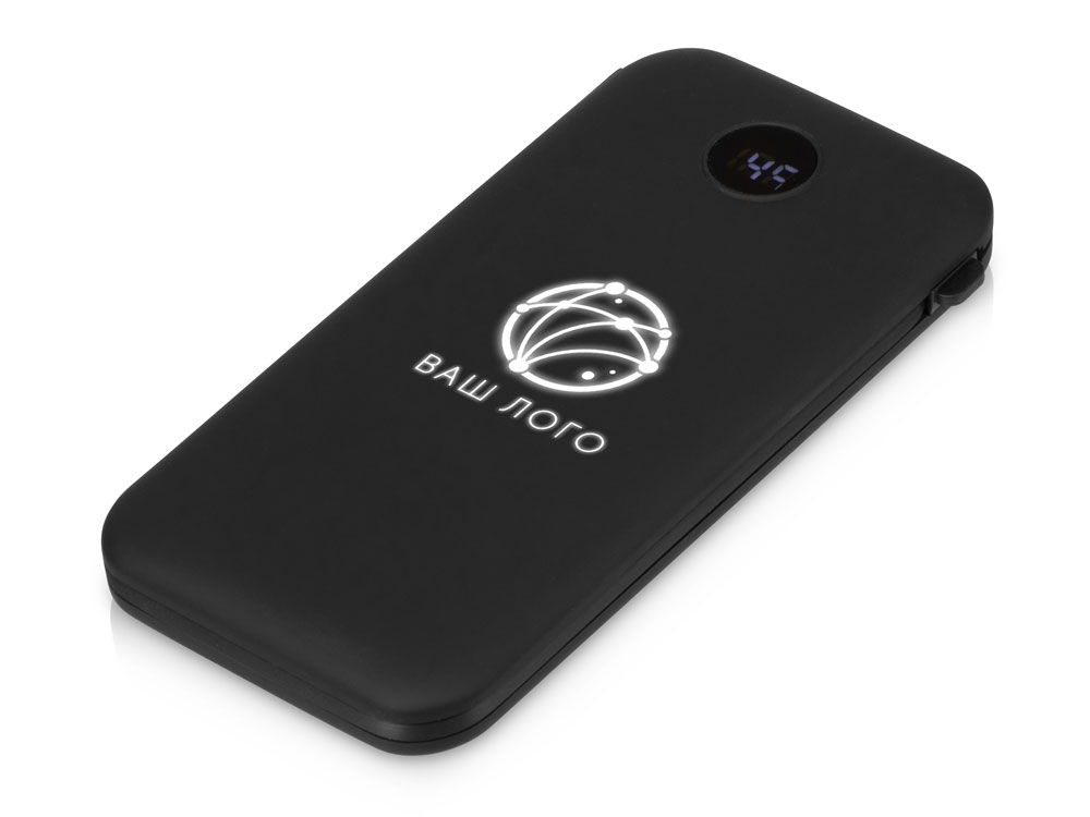 Внешний беспроводной аккумулятор с подсветкой лого Astro, 10000 mAh