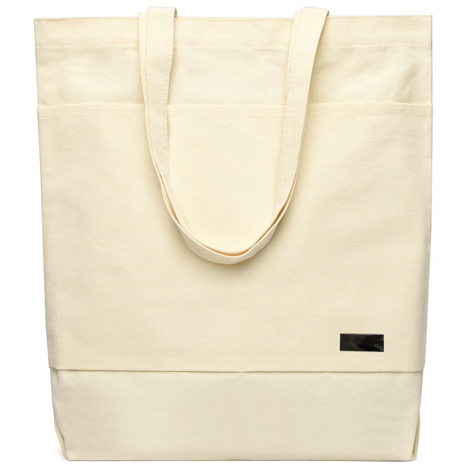 Сумка для покупок JETTA 325 г/м² с шильдом, натуральный