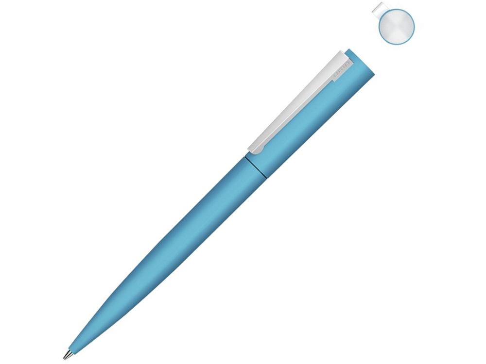 Металлическая шариковая ручка soft touch Brush gum