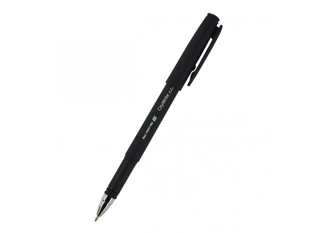 Ручка CityWrite.BLACK шариковая, черный пластиковый корпус, 1.0 мм