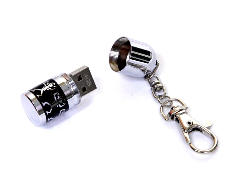 USB-флешка на 8 Гб в виде пули с танцующими человечками