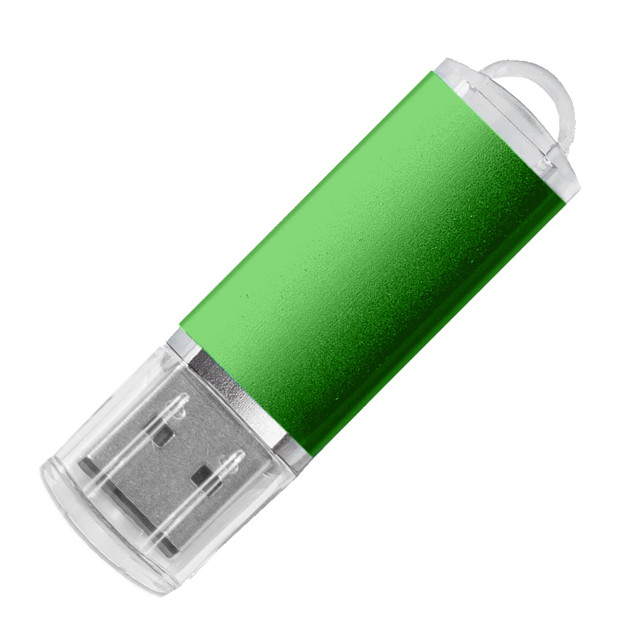 USB flash-карта ASSORTI (32Гб), зеленая, 5, 8х1, 7х0, 8 см