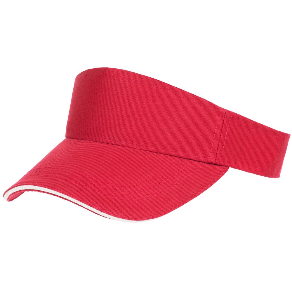 красный с белым кантом