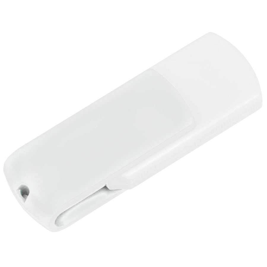USB flash-карта»Easy» (8Гб), белая, 5, 7х1, 9х1см