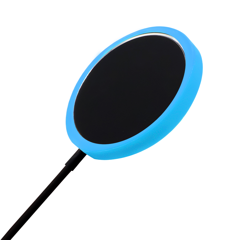 черный/голубой