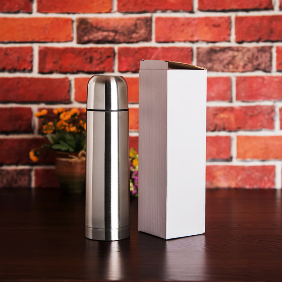 Термос"Henry"; D=6,7 см; H=24,2 см; 500 мл; металл; лазерная гравировка