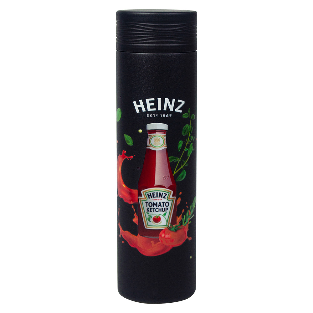 Термос Balance Print Sample "Heinz" вакуумный стальной