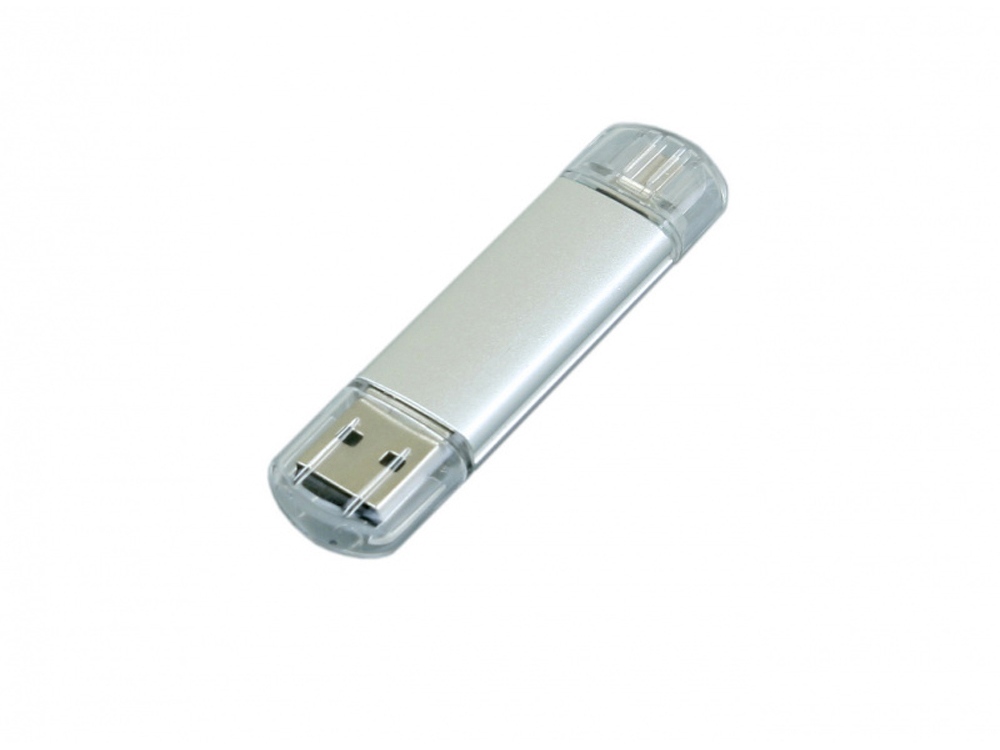 USB-флешка на 64 ГБ.c дополнительным разъемом Micro USB