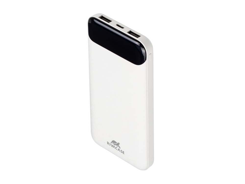 RIVACASE VA2240 (10000mAh) с дисплеем, белый