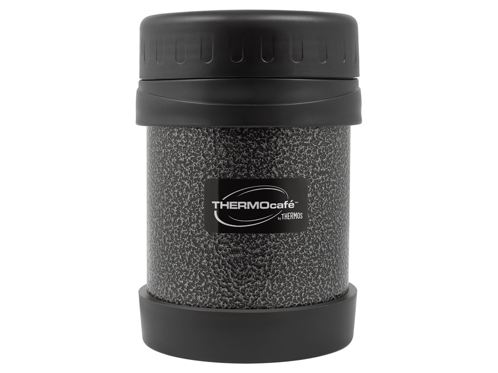 Термос из нерж. стали для еды тм ThermoCafe HAMJNL-350FJ Hammertone Coating, 0.35L