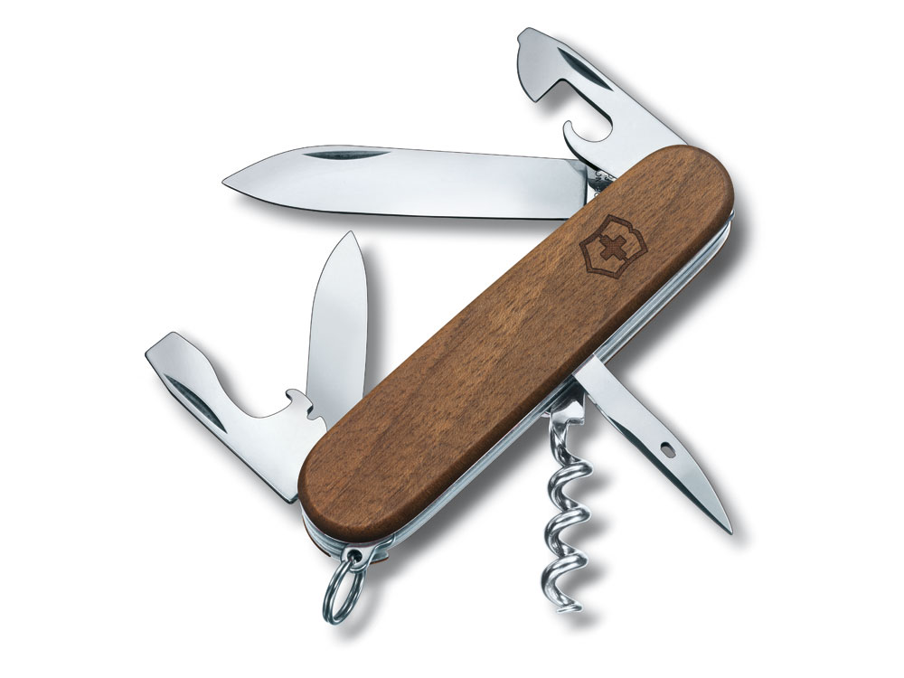 Нож перочинный VICTORINOX Spartan Wood, 91 мм, 10 функций