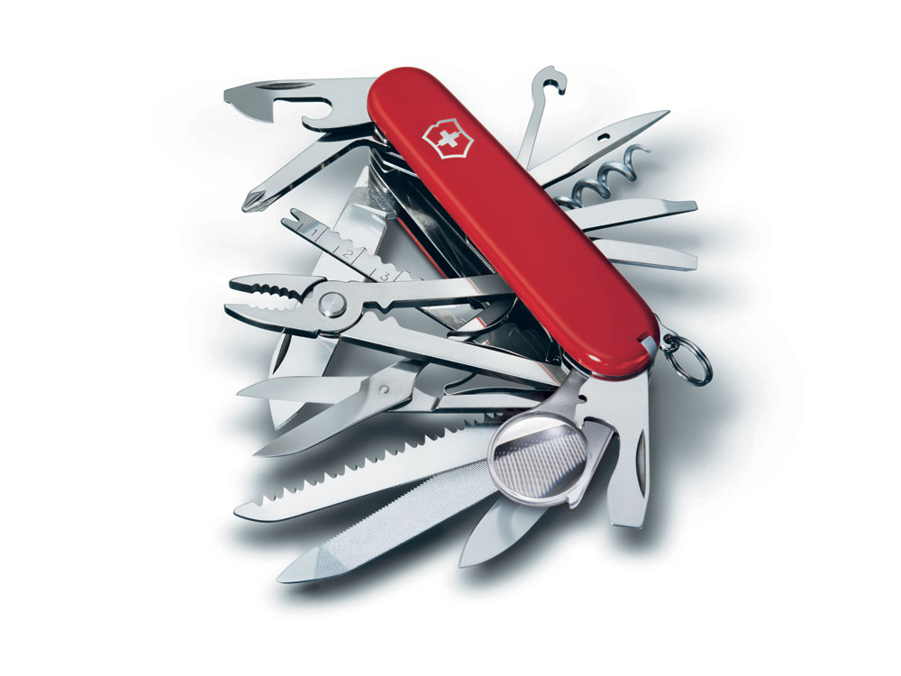 Нож перочинный VICTORINOX Swiss Champ, 91 мм, 33 функции