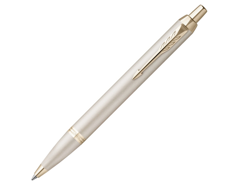 Шариковая ручка Parker IM Professionals Monochrome Champagne, стержень:M, цвет чернил: blue