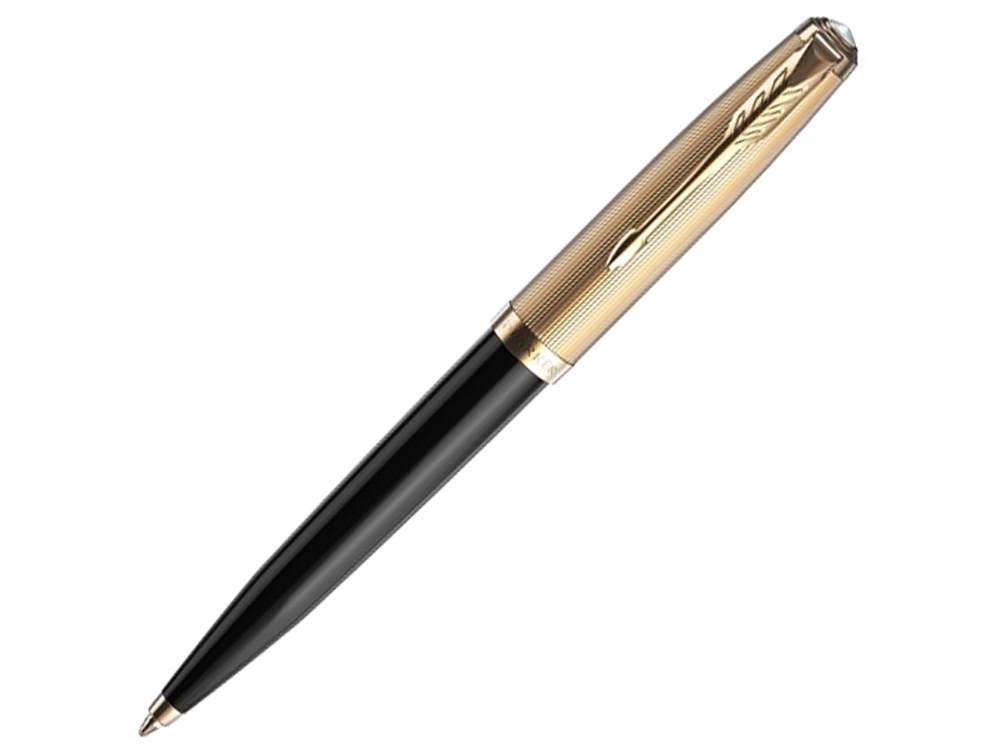 Шариковая ручка Parker 51 DELUXE BLACK GT, стержень: M, цвет чернил: black