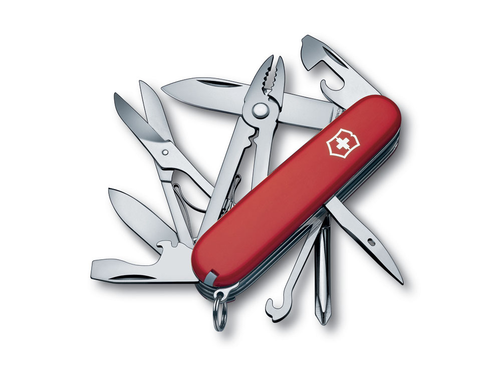 Нож перочинный VICTORINOX Deluxe Tinker, 91 мм, 17 функций