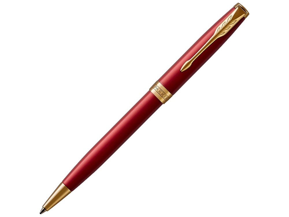 Шариковая ручка Parker Sonnet, Lacquer Intense Red GT, стержень: M, цвет чернил: black
