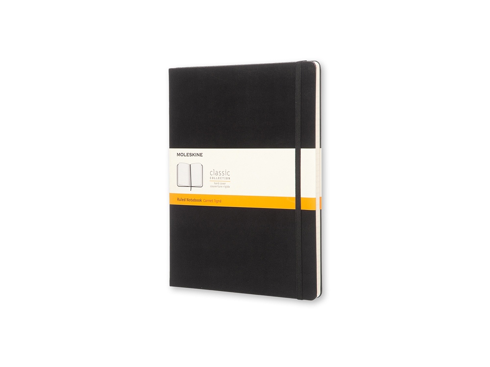 Записная книжка Moleskine Classic (в линейку), Хlarge (19х25 см)