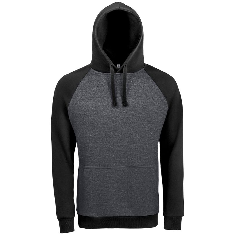 темный меланж с черным