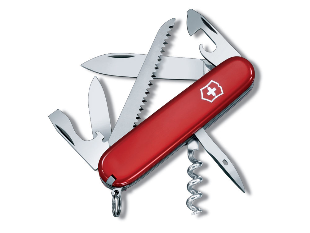 Нож перочинный VICTORINOX Camper, 91 мм, 13 функций