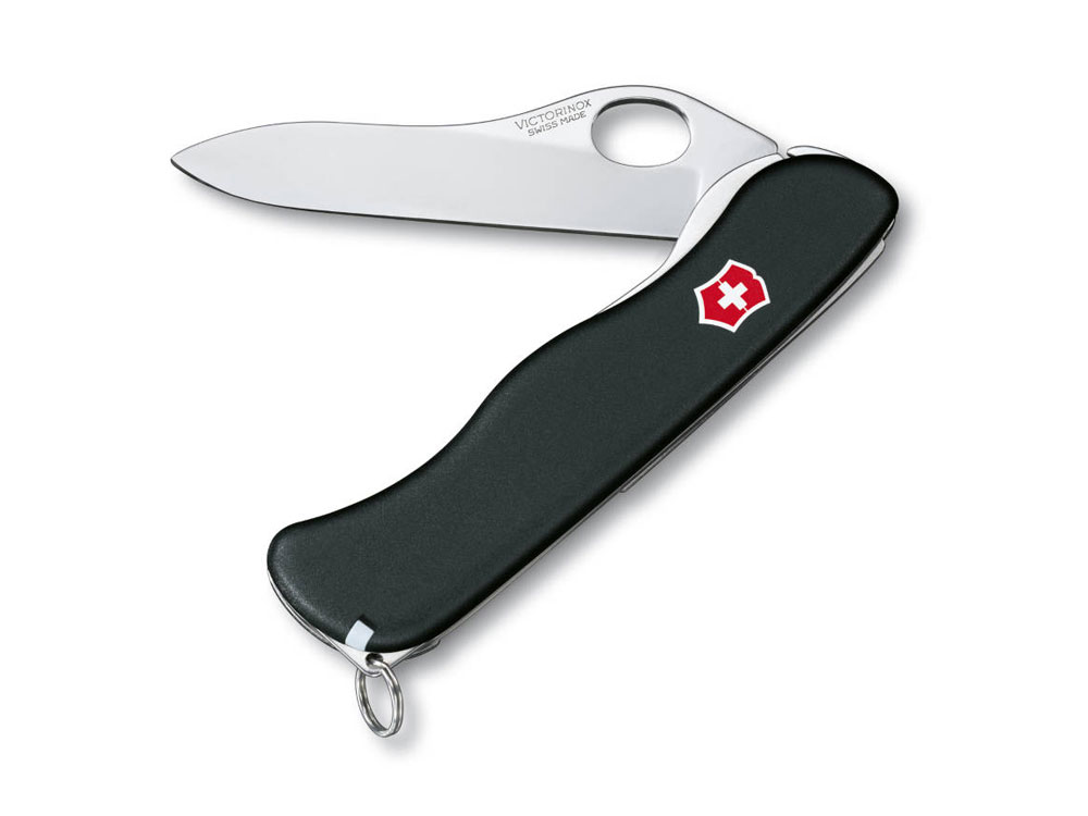 Нож перочинный VICTORINOX Sentinel Clip, 111 мм, 5 функций, с фиксатором лезвия